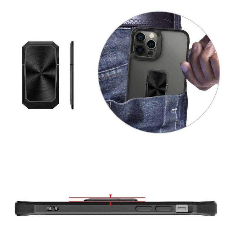 Bal-z Apple iPhone 12 Pro Max Kılıf  V-Bax Kapak