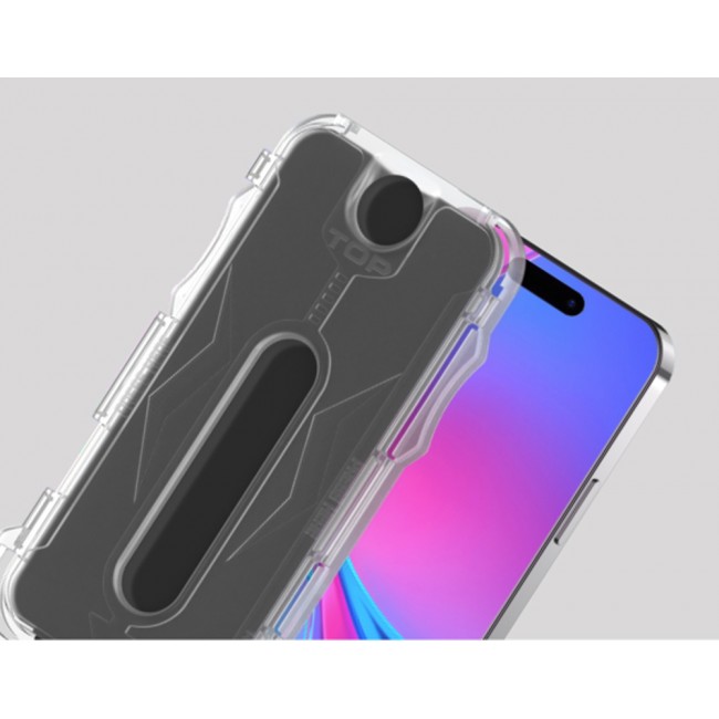 Apple iPhone 12 Pro Max Zore Kolay Uygulama Aparatlı 5D Magic Privacy Glass Hayalet Cam Ekran Koruyucu Apple iPhone 12 Pro Max Zore Kolay Uygulama Aparatlı 5D Magic Privacy Glass Hayalet Cam Ekran Koruyucu