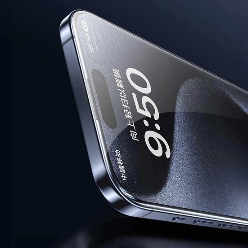 Bal-z Apple iPhone 12 Wiwu SQ-008 Oleofobik Easy Install Darbeye Karşı Dayanıklı Temperli Cam Ekran Koruyucu + Kolay Uygulama Aparatlı