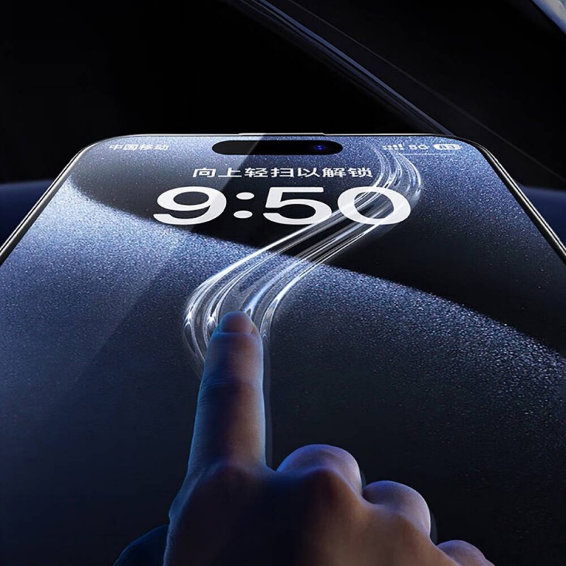 Bal-z Apple iPhone 12 Wiwu SQ-008 Oleofobik Easy Install Darbeye Karşı Dayanıklı Temperli Cam Ekran Koruyucu + Kolay Uygulama Aparatlı