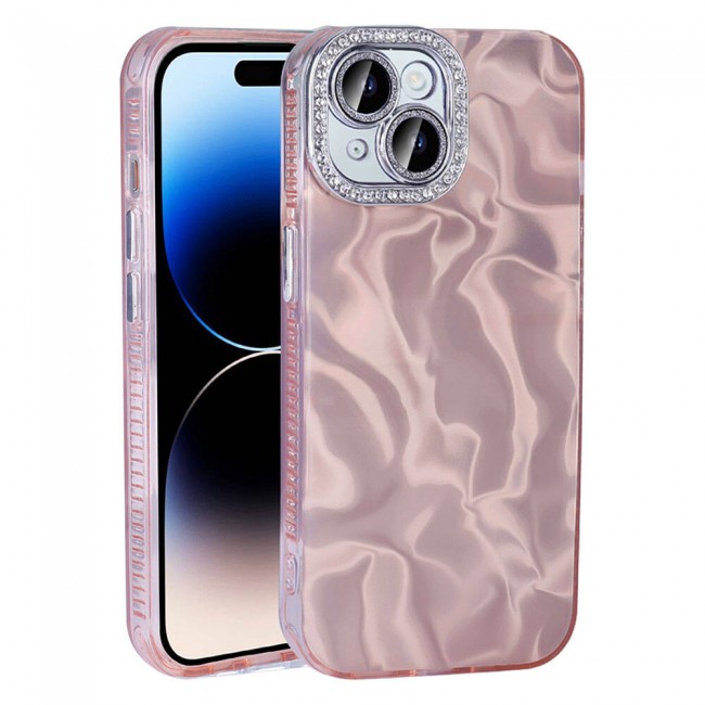 Apple iPhone 13 Kılıf Airbagli Parlak Taş Detay Tasarımlı Zore Esila Kapak Apple iPhone 13 Kılıf Airbagli Parlak Taş Detay Tasarımlı Zore Esila Kapak