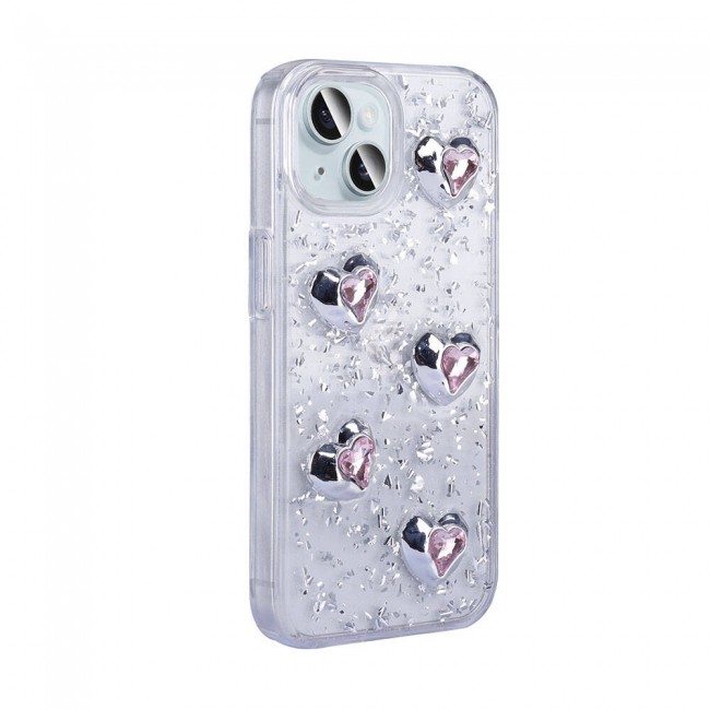 Apple iPhone 13 Kılıf Airbagli Simli Arka Yüzey Zore Işıltı Silikon Kapak Apple iPhone 13 Kılıf Airbagli Simli Arka Yüzey Zore Işıltı Silikon Kapak