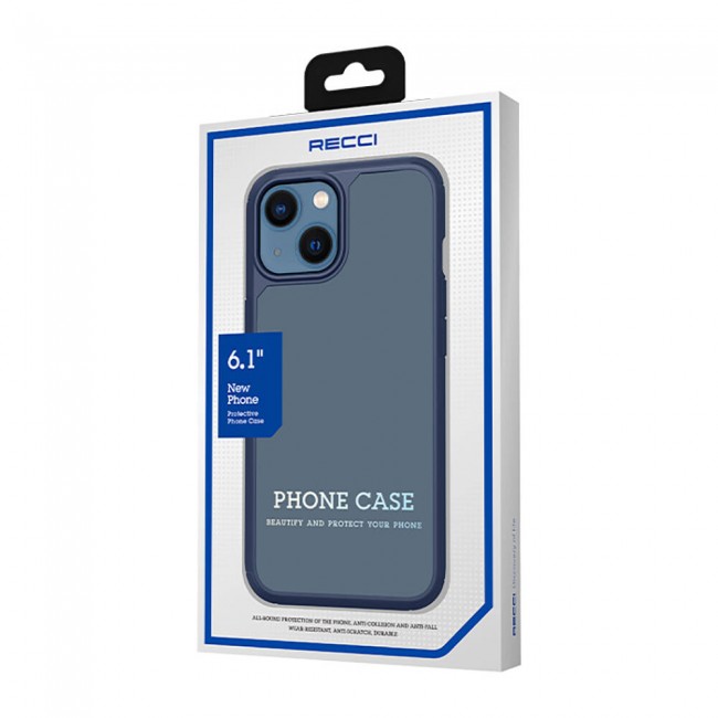 Apple iPhone 13 Kılıf Airbagli TPU Kenar Mat Arka Yüzey Recci Jazz Serisi Kapak Apple iPhone 13 Kılıf Airbagli TPU Kenar Mat Arka Yüzey Recci Jazz Serisi Kapak