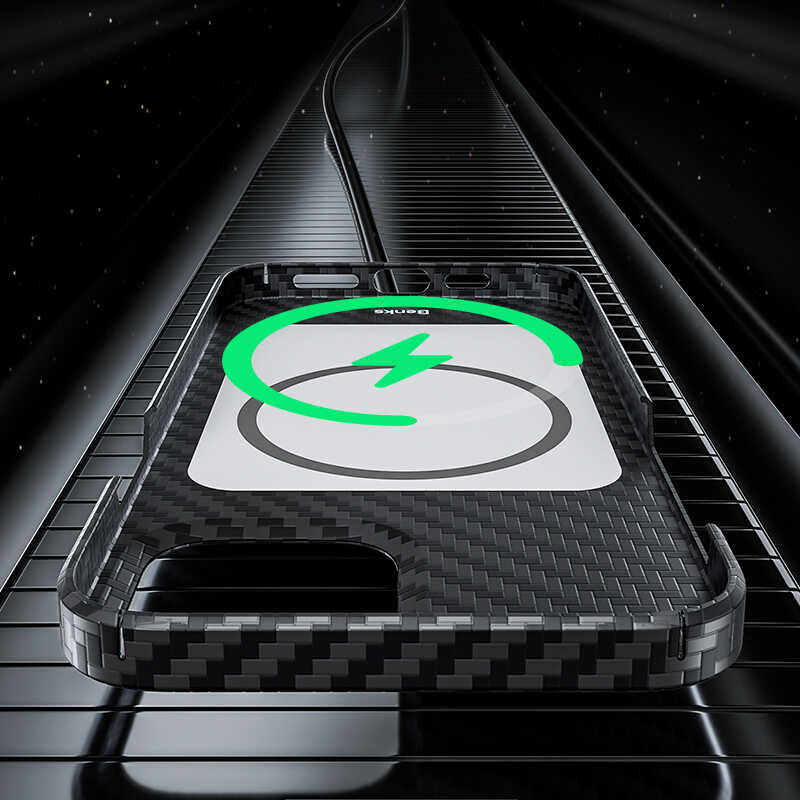 Bal-z Apple iPhone 13 Kılıf Benks Aramid M-safe 3 in 1 Set