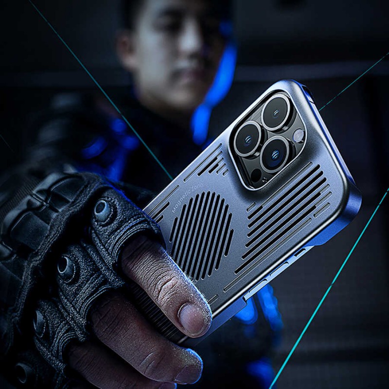 Bal-z Apple iPhone 13 Kılıf Benks Bizzard Soğutucu Özellikli Oyuncu Telefon Kılıfı