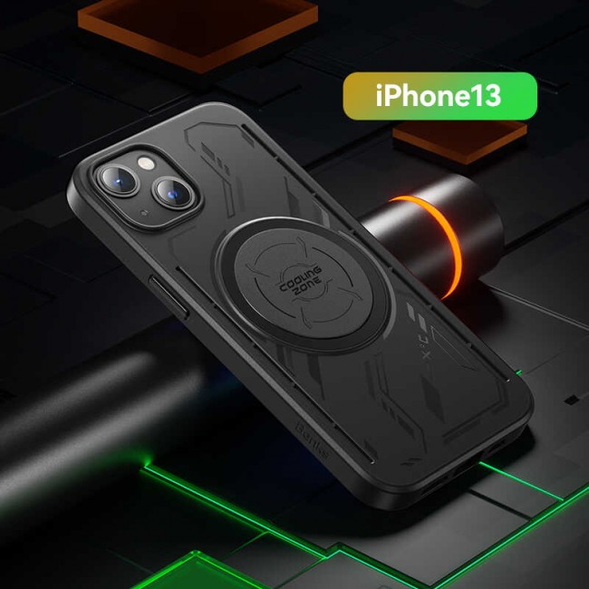 Apple iPhone 13 Kılıf Benks Isınmayı Önleyici Magnetic Oyuncu Telefon Kılıfı Apple iPhone 13 Kılıf Benks Isınmayı Önleyici Magnetic Oyuncu Telefon Kılıfı