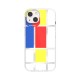 Apple iPhone 13 Kılıf Çift IMD Baskılı Lisanslı Switcheasy Artist Mondrian Kapak Apple iPhone 13 Kılıf Çift IMD Baskılı Lisanslı Switcheasy Artist Mondrian Kapak