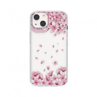 Apple iPhone 13 Kılıf Çift IMD Baskılı Lisanslı Switcheasy Artist Sakura Kapak Apple iPhone 13 Kılıf Çift IMD Baskılı Lisanslı Switcheasy Artist Sakura Kapak