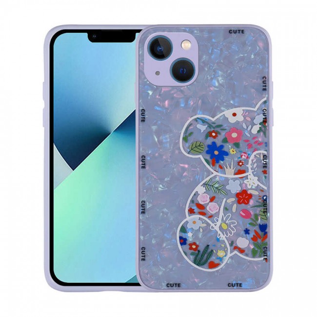 Apple iPhone 13 Kılıf Desenli Sert Silikon Zore Mumila Kapak Apple iPhone 13 Kılıf Desenli Sert Silikon Zore Mumila Kapak
