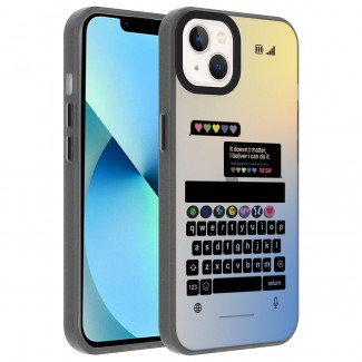 Apple iPhone 13 Kılıf Desenli Zore Dragon Sert Kapak Apple iPhone 13 Kılıf Desenli Zore Dragon Sert Kapak