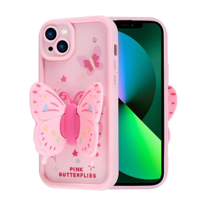 Bal-z Apple iPhone 13 Kılıf Kamera Korumalı Figür Tasarımlı  Kapya Kapak