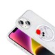 Apple iPhone 13 Kılıf M-Safe Şarj Özellikli Şeffaf Zore Folk Sert Kapak Apple iPhone 13 Kılıf M-Safe Şarj Özellikli Şeffaf Zore Folk Sert Kapak