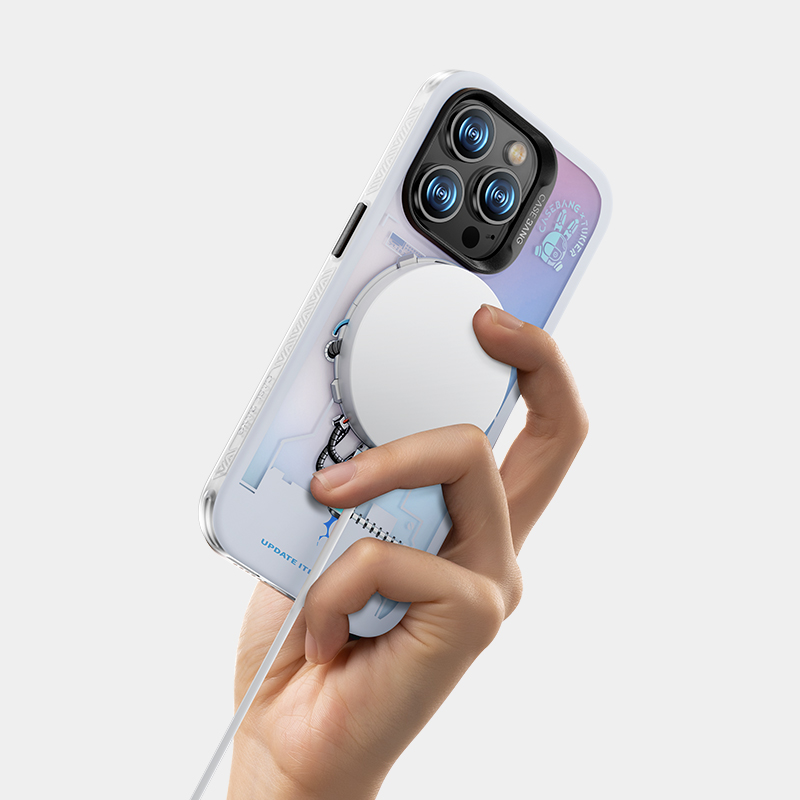 Bal-z Apple iPhone 13 Kılıf M-safe Şarj Özellikli Benks Casebang Explore Kapak