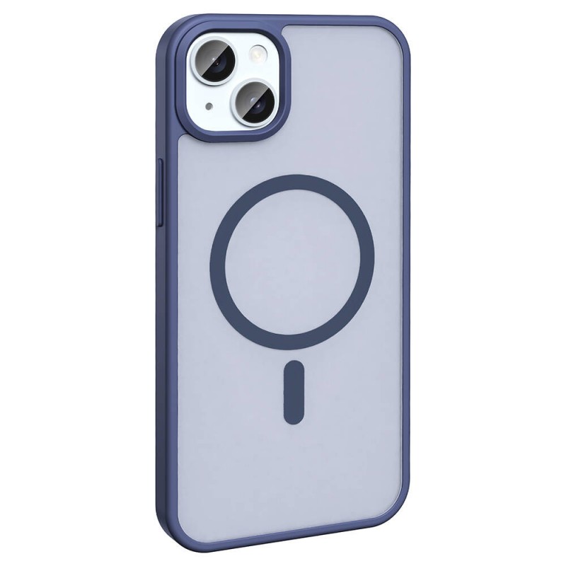 Bal-z Apple iPhone 13 Kılıf M-safe Şarj Özellikli Mat Arka Yüzey  Sio Kapak