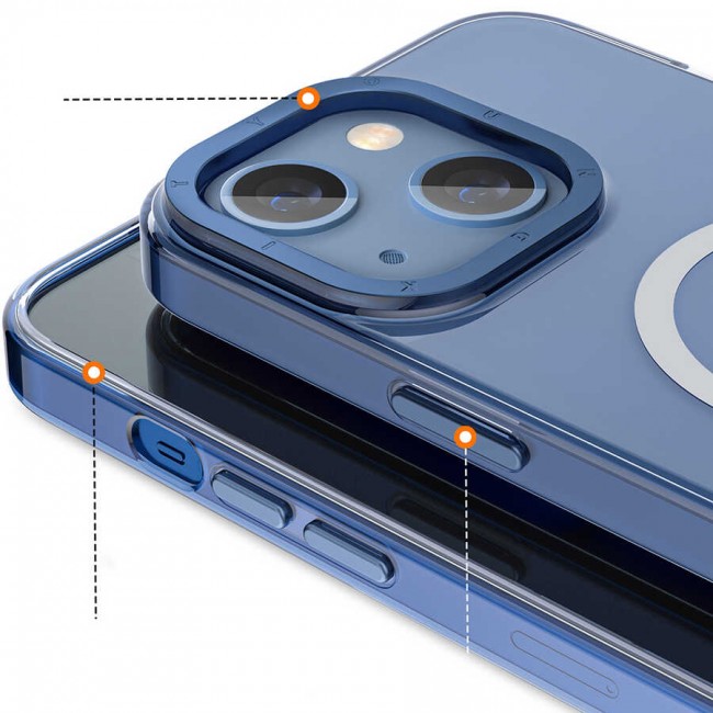 Apple iPhone 13 Kılıf Magsafe Şarj Özellikli Youngkit Coloured Glaze Serisi Kapak Apple iPhone 13 Kılıf Magsafe Şarj Özellikli Youngkit Coloured Glaze Serisi Kapak