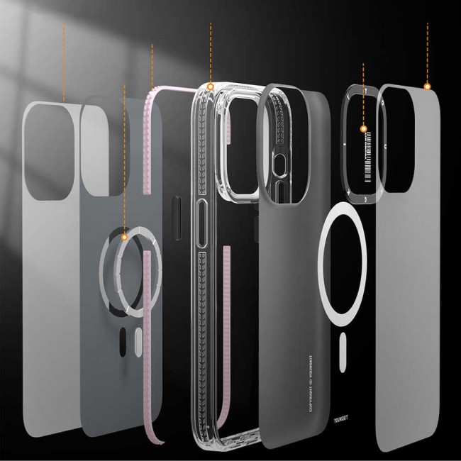 Apple iPhone 13 Kılıf Magsafe Şarj Özellikli Youngkit Jane Sand Serisi Kapak Apple iPhone 13 Kılıf Magsafe Şarj Özellikli Youngkit Jane Sand Serisi Kapak