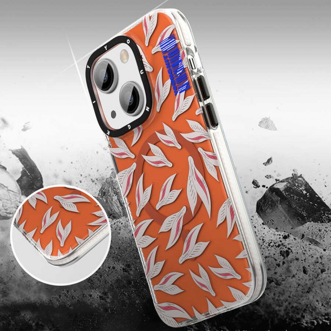 Apple iPhone 13 Kılıf Magsafe Şarj Özellikli Youngkit Play Rabbit Serisi Kapak