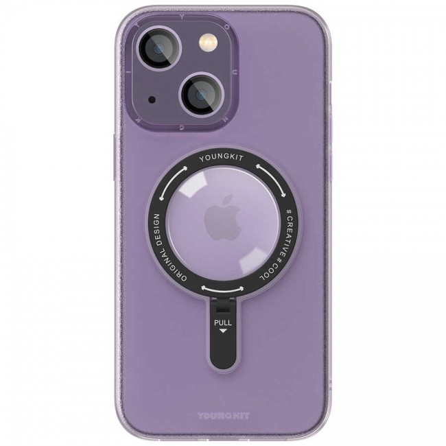 Apple iPhone 13 Kılıf Magsafe Şarj Özellikli Youngkit Rock Serisi Kapak Apple iPhone 13 Kılıf Magsafe Şarj Özellikli Youngkit Rock Serisi Kapak