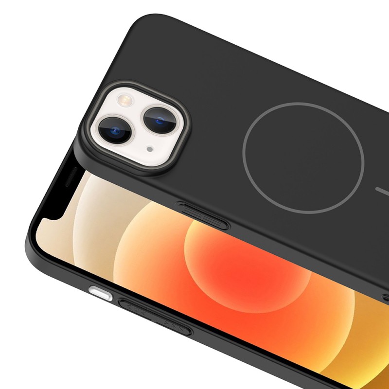 Bal-z Apple iPhone 13 Kılıf M-safe Şarj Özellikli Zore Ruby Sert Kapak