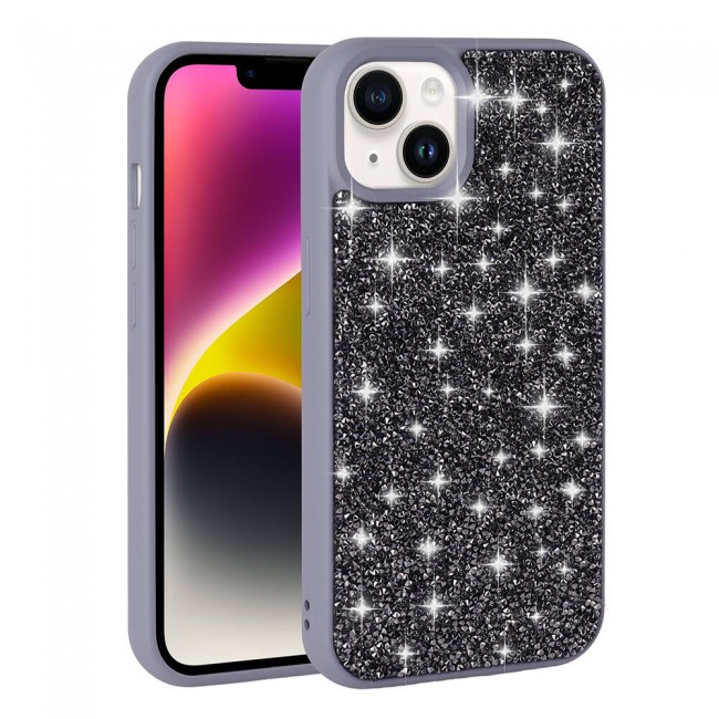 Apple iPhone 13 Kılıf Parlak Taşlı Tasarım Zore Pırlanta Kapak Apple iPhone 13 Kılıf Parlak Taşlı Tasarım Zore Pırlanta Kapak