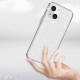 Apple iPhone 13 Kılıf Parlayan Simli Şeffaf Zore Redos Kapak Apple iPhone 13 Kılıf Parlayan Simli Şeffaf Zore Redos Kapak