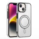 Apple iPhone 13 Kılıf Pırlanta Taş Tasarımlı M-safe Şarj Özellikli Zore Karetta Silikon Kapak Apple iPhone 13 Kılıf Pırlanta Taş Tasarımlı M-safe Şarj Özellikli Zore Karetta Silikon Kapak
