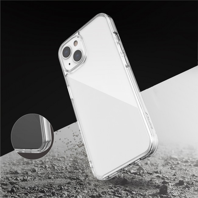 Apple iPhone 13 Kılıf Raptic Glass Plus Serisi Şeffaf Kapak Apple iPhone 13 Kılıf Raptic Glass Plus Serisi Şeffaf Kapak