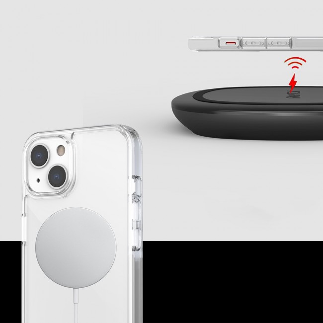 Apple iPhone 13 Kılıf Raptic Glass Plus Serisi Şeffaf Kapak Apple iPhone 13 Kılıf Raptic Glass Plus Serisi Şeffaf Kapak