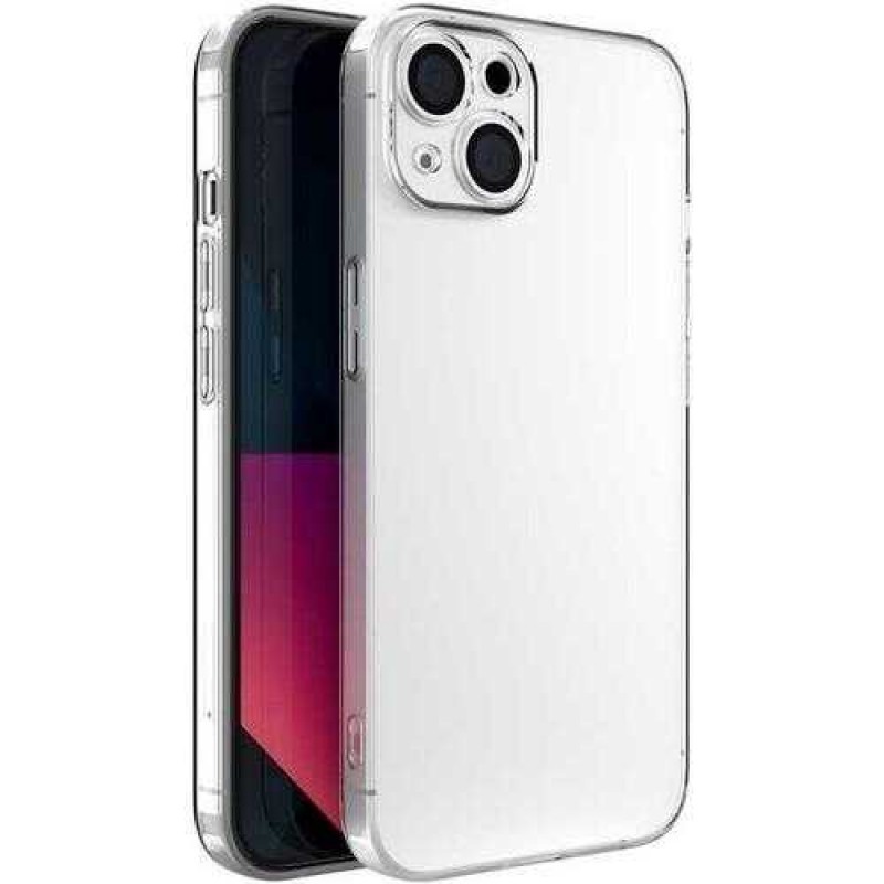 Bal-z Apple iPhone 13 Kılıf Şeffaf Sert PC  Vayt Kapak