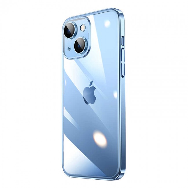 Apple iPhone 13 Kılıf Sert PC Renkli Çerçeveli Zore Riksos Kapak Apple iPhone 13 Kılıf Sert PC Renkli Çerçeveli Zore Riksos Kapak