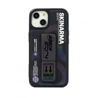 Apple iPhone 13 Kılıf Skinarma Standlı Deri Görünümlü Bango Kapak Apple iPhone 13 Kılıf Skinarma Standlı Deri Görünümlü Bango Kapak