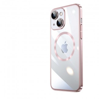 Apple iPhone 13 Kılıf Wireless Şarj Özellikli Sert PC Zore Riksos M-safe Kapak Apple iPhone 13 Kılıf Wireless Şarj Özellikli Sert PC Zore Riksos M-safe Kapak