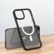 Apple iPhone 13 Kılıf Wireless Şarj Özellikli Zore Hibrit Magsafe Kapak