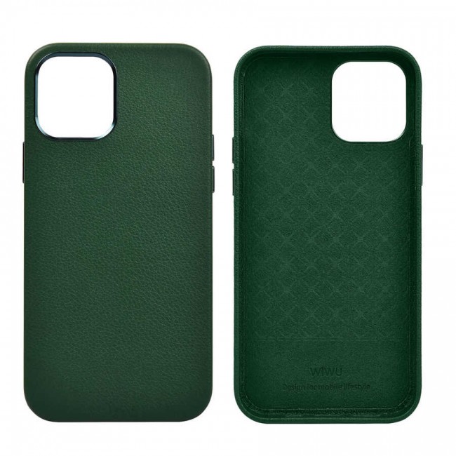 Apple iPhone 13 Kılıf Wiwu Calfskin Kapak Apple iPhone 13 Kılıf Wiwu Calfskin Kapak