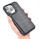 Apple iPhone 13 Kılıf Wiwu Croco Pattern Calfskin Orjinal Deri Kapak