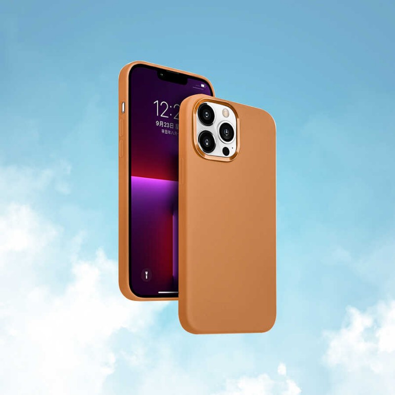 Bal-z Apple iPhone 13 Kılıf Wiwu M-safe Magnetic Silikon Kapak