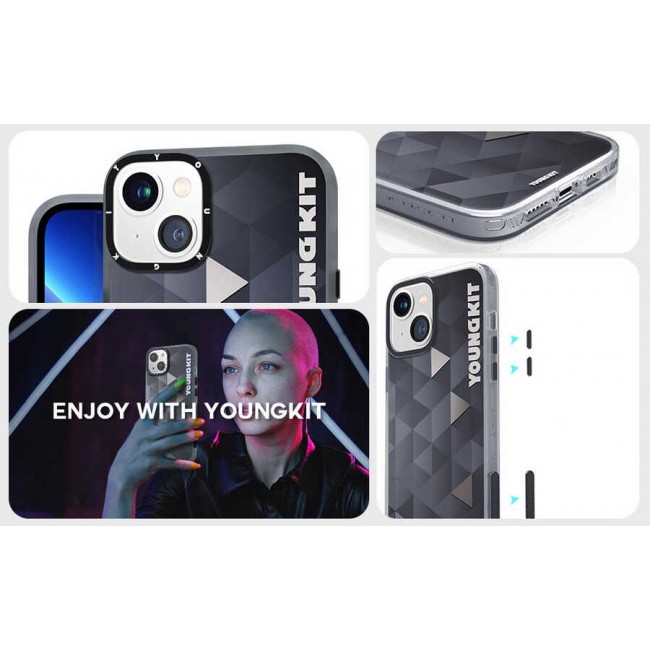 Apple iPhone 13 Kılıf YoungKit Klasik Serisi Kapak Apple iPhone 13 Kılıf YoungKit Klasik Serisi Kapak