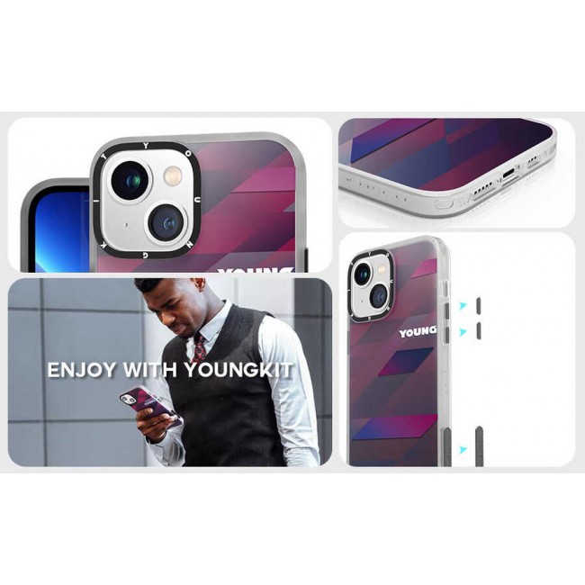 Apple iPhone 13 Kılıf YoungKit Klasik Serisi Kapak Apple iPhone 13 Kılıf YoungKit Klasik Serisi Kapak