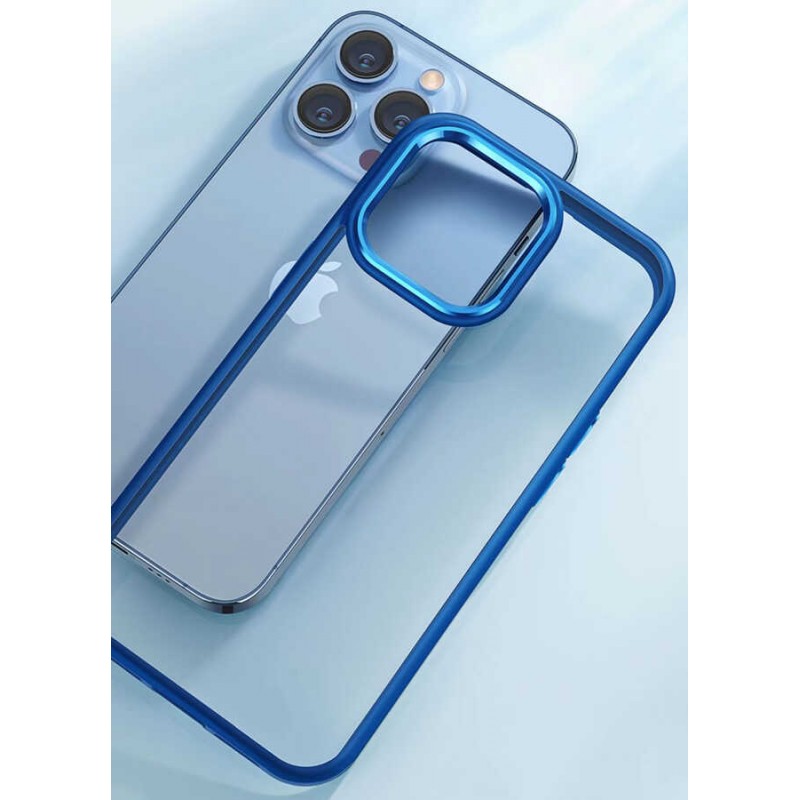 Bal-z Apple iPhone 13 Kılıf  Krom Kapak