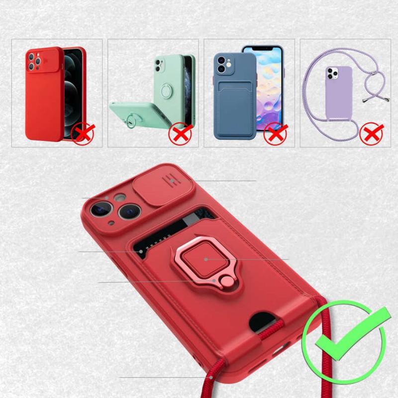 Bal-z Apple iPhone 13 Kılıf ​ Pelit Kapak