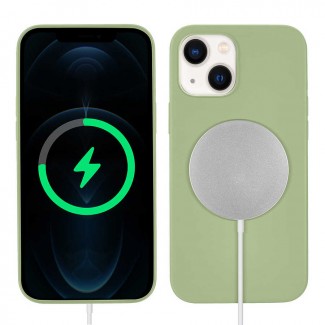 Apple iPhone 13 Kılıf Zore Silksafe Wireless Kapak Apple iPhone 13 Kılıf Zore Silksafe Wireless Kapak