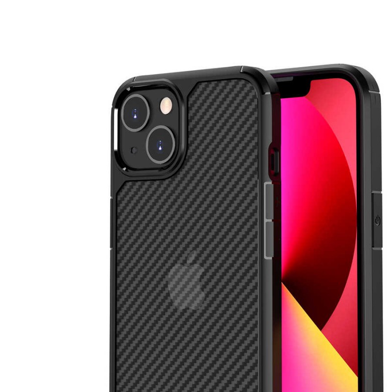 Bal-z Apple iPhone 13 Mini Kılıf  İnoks Kapak