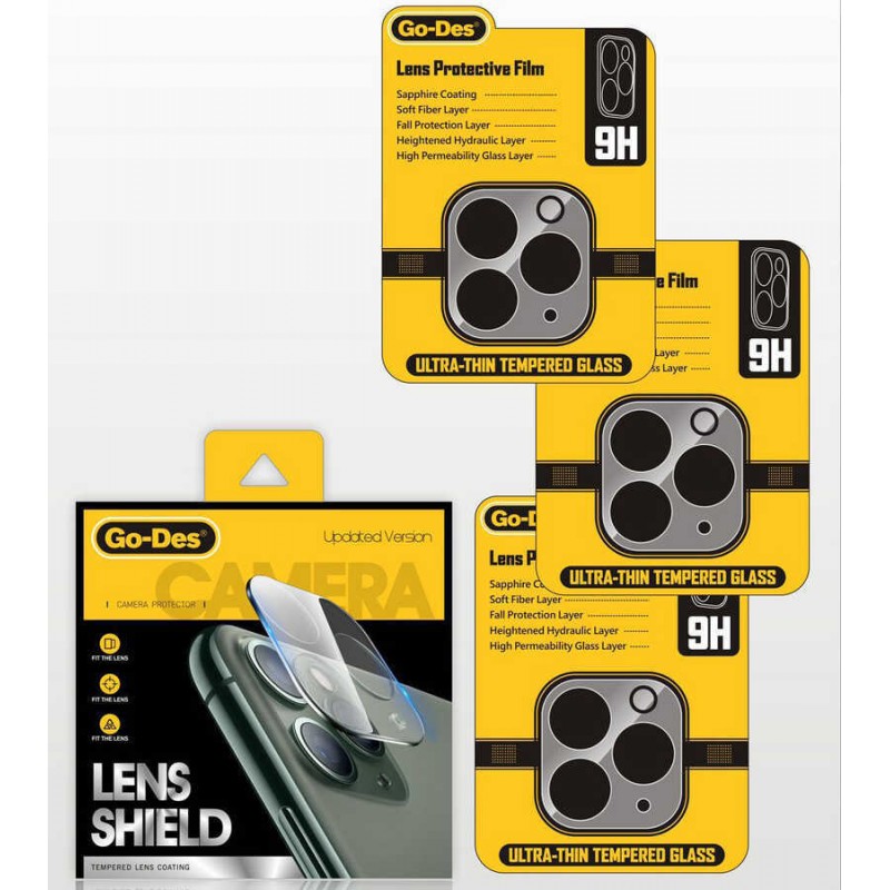 Bal-z Apple iPhone 13 Pro Go Des Lens Shield Kamera Lens Koruyucu