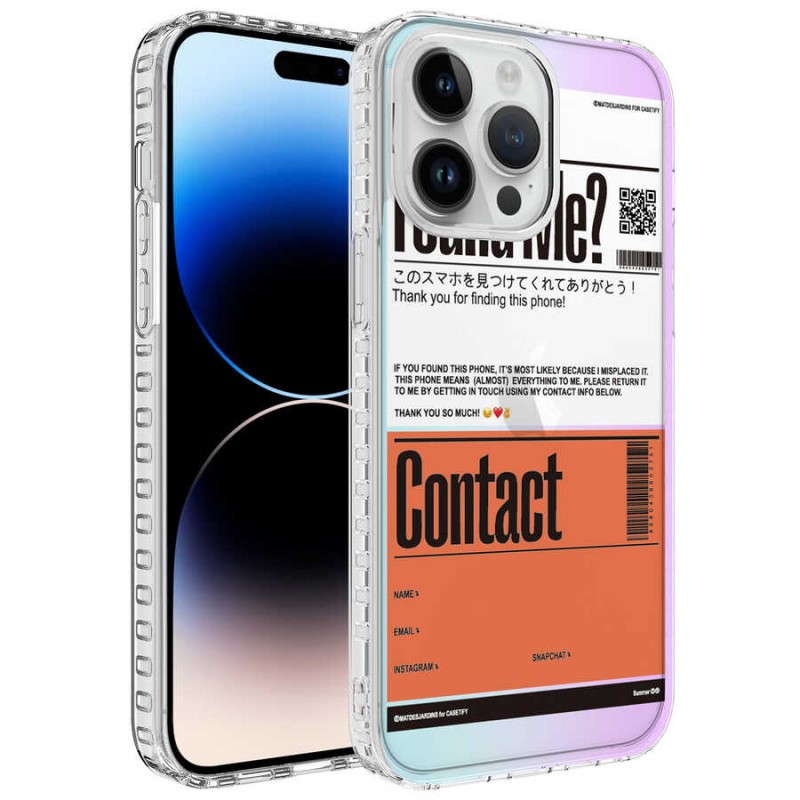 Bal-z Apple iPhone 13 Pro Kılıf Airbag Kenarlı Renkli Desenli Silikon  Elegans Kapak