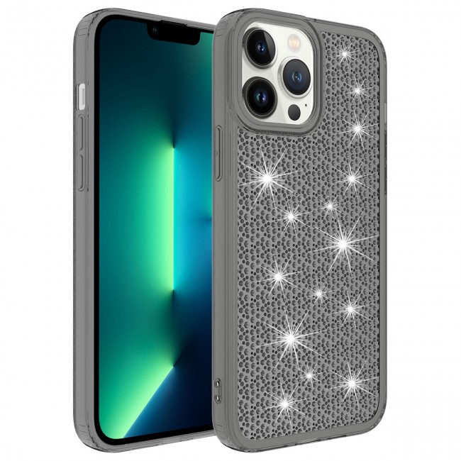 Apple iPhone 13 Pro Kılıf Airbagli Parlak Tasarımlı Zore Snow Kapak Apple iPhone 13 Pro Kılıf Airbagli Parlak Tasarımlı Zore Snow Kapak