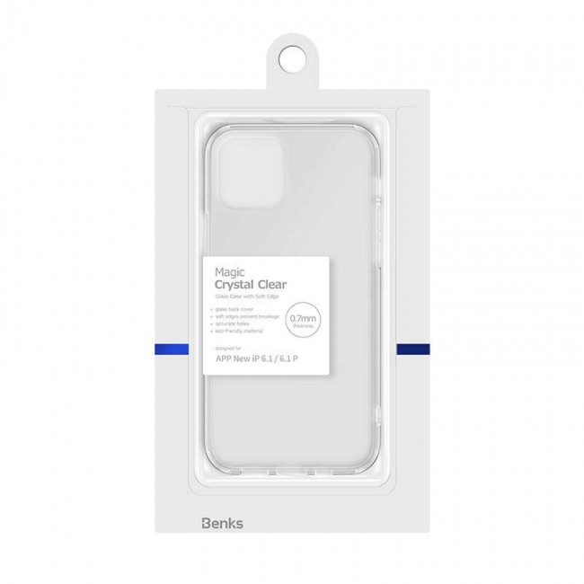 Apple iPhone 13 Pro Kılıf Benks Magic Crystal Clear Glass Kapak Apple iPhone 13 Pro Kılıf Benks Magic Crystal Clear Glass Kapak