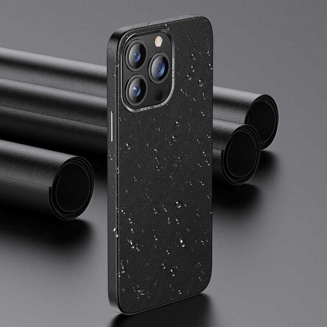 Apple iPhone 13 Pro Kılıf Benks Magnetic Hakiki Deri Kılıf