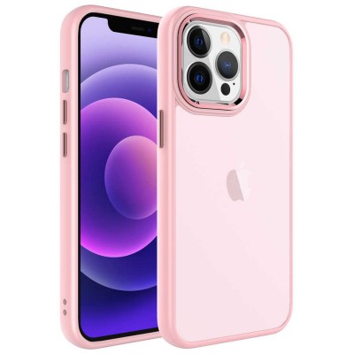 Bal-z Apple iPhone 13 Pro Kılıf Buzlu Sert PC  May Kapak