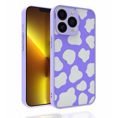 Bal-z Apple iPhone 13 Pro Kılıf Desenli Kamera Korumalı Parlak  Nora Kapak