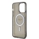 Apple iPhone 13 Pro Kılıf GUESS Magsafe Şarj Özellikli Glitter Kapak Apple iPhone 13 Pro Kılıf GUESS Magsafe Şarj Özellikli Glitter Kapak